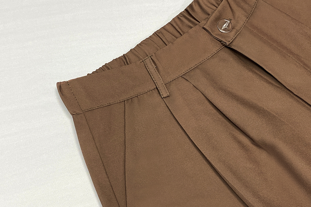 Suitmens Men's Check Print Short Sleeve Shirt Walking Set 290