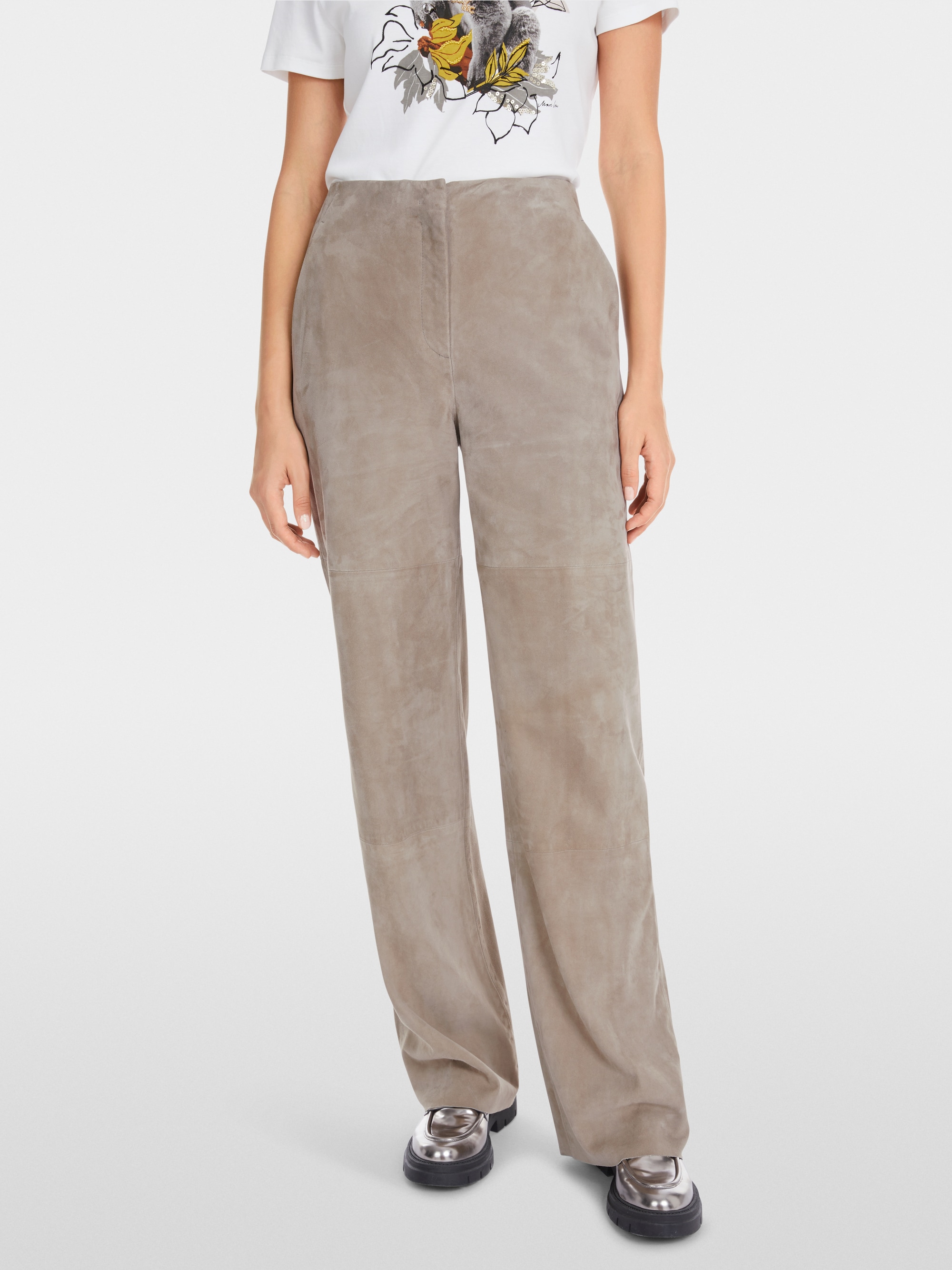 Marc-Cain WIGAN high-quality leather trousers