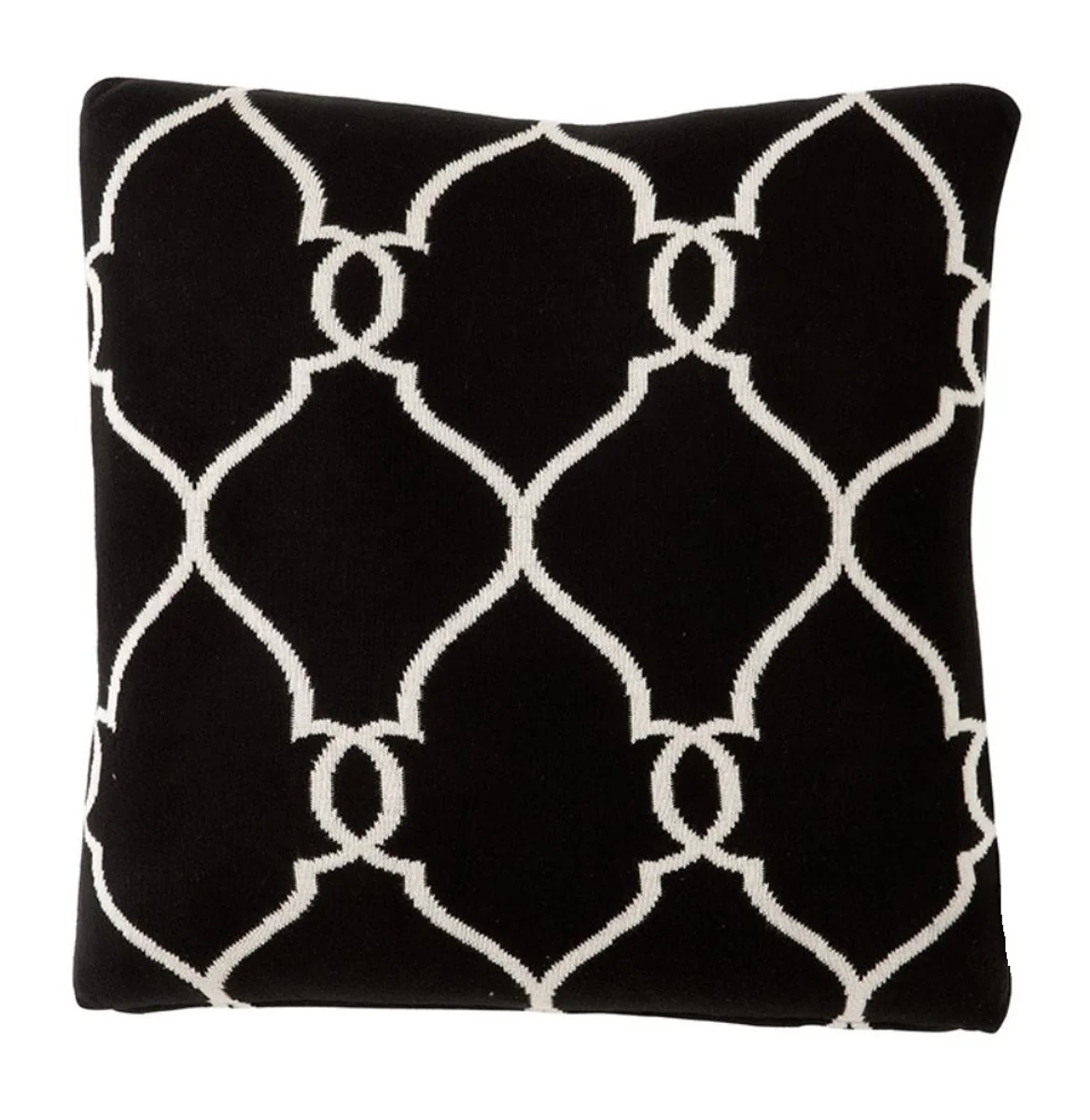 Casa Padrino almohada de lujo negro 50 x H. 50 cm - accesorios de sala de estar