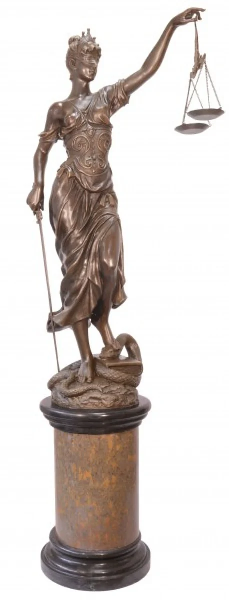 Huge Casa Padrino luxury bronze figure Justitia 190 cm - sculpture