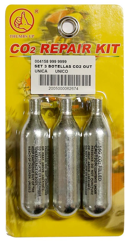 SET 3 BOTELLAS CO2 OUT