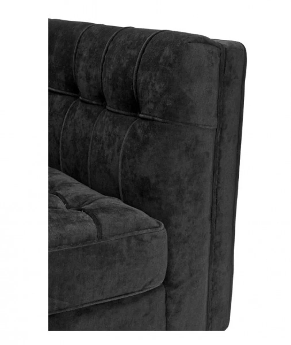 Casa Padrino luxury designer hotel armchair black - Luxury Quality