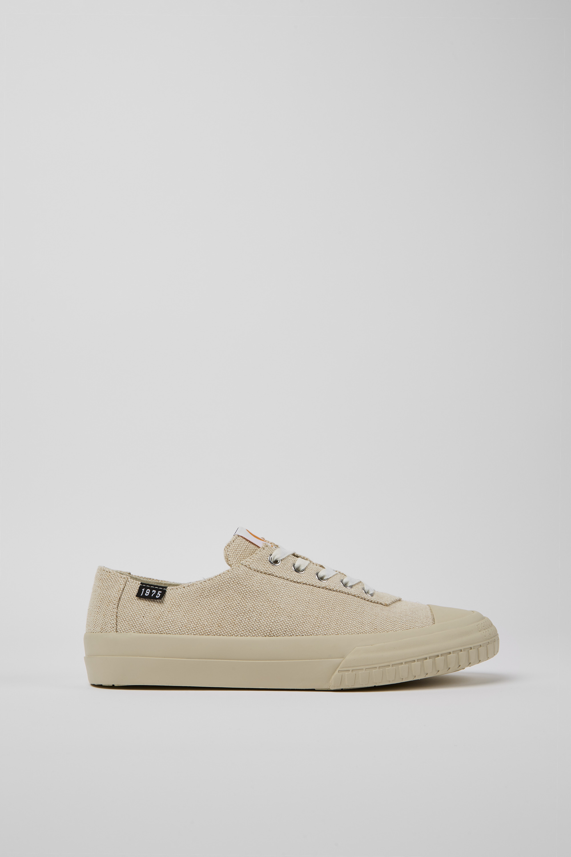 Camaleon - Beige recycled hemp and cotton sneakers for men