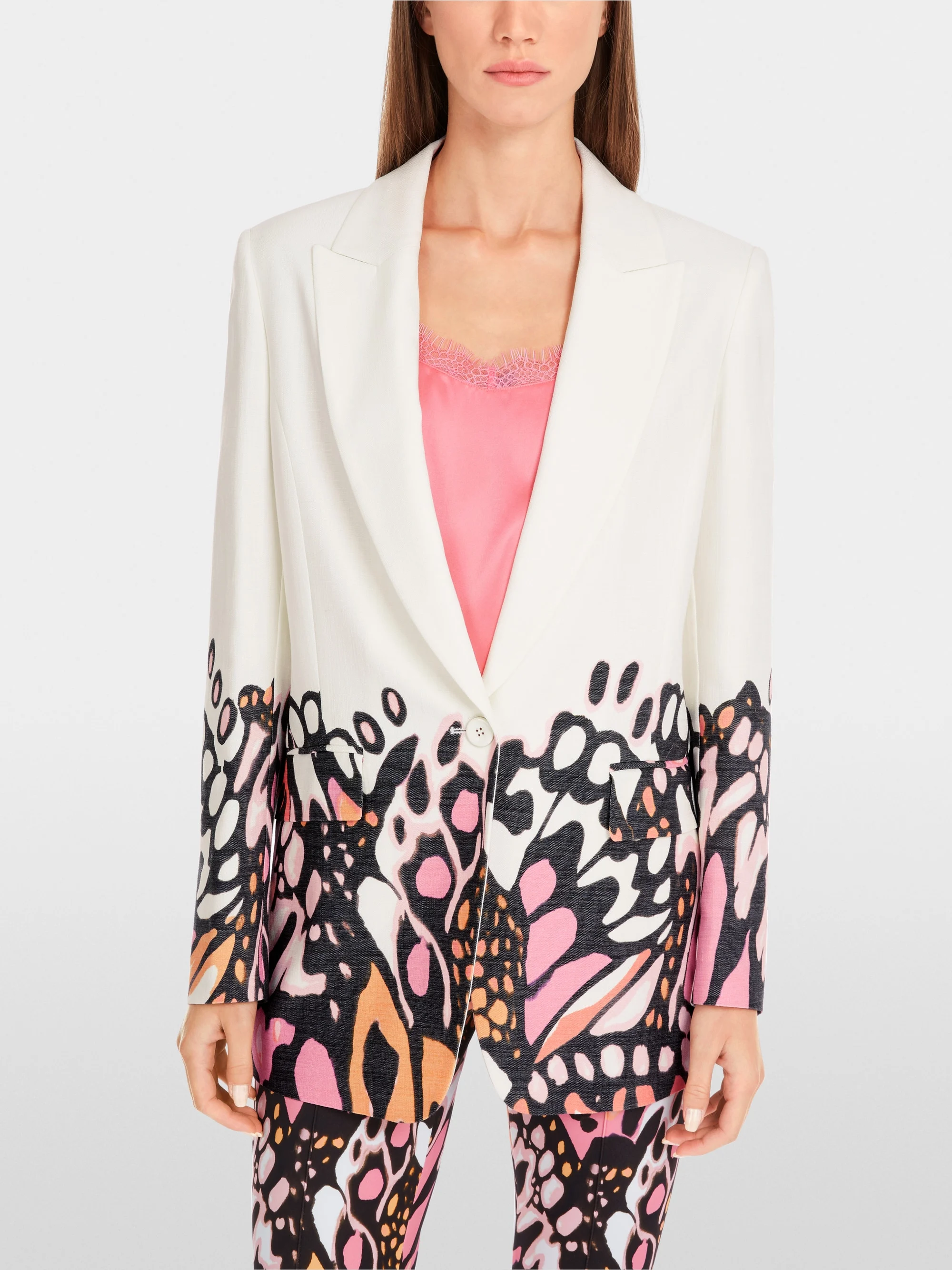 Marc-Cain Blazer with Placed Print