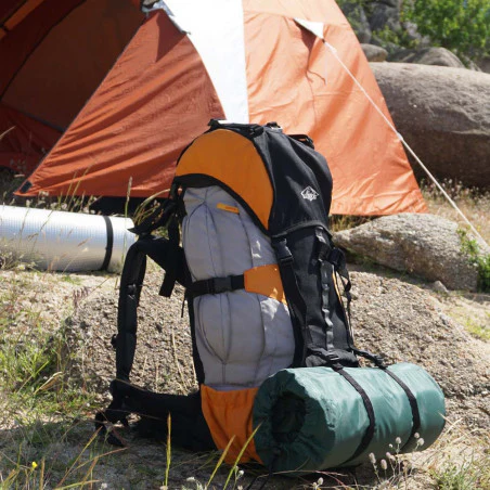 Mochila de trekking Hosa MONTBLANC 65 - naranja y gris