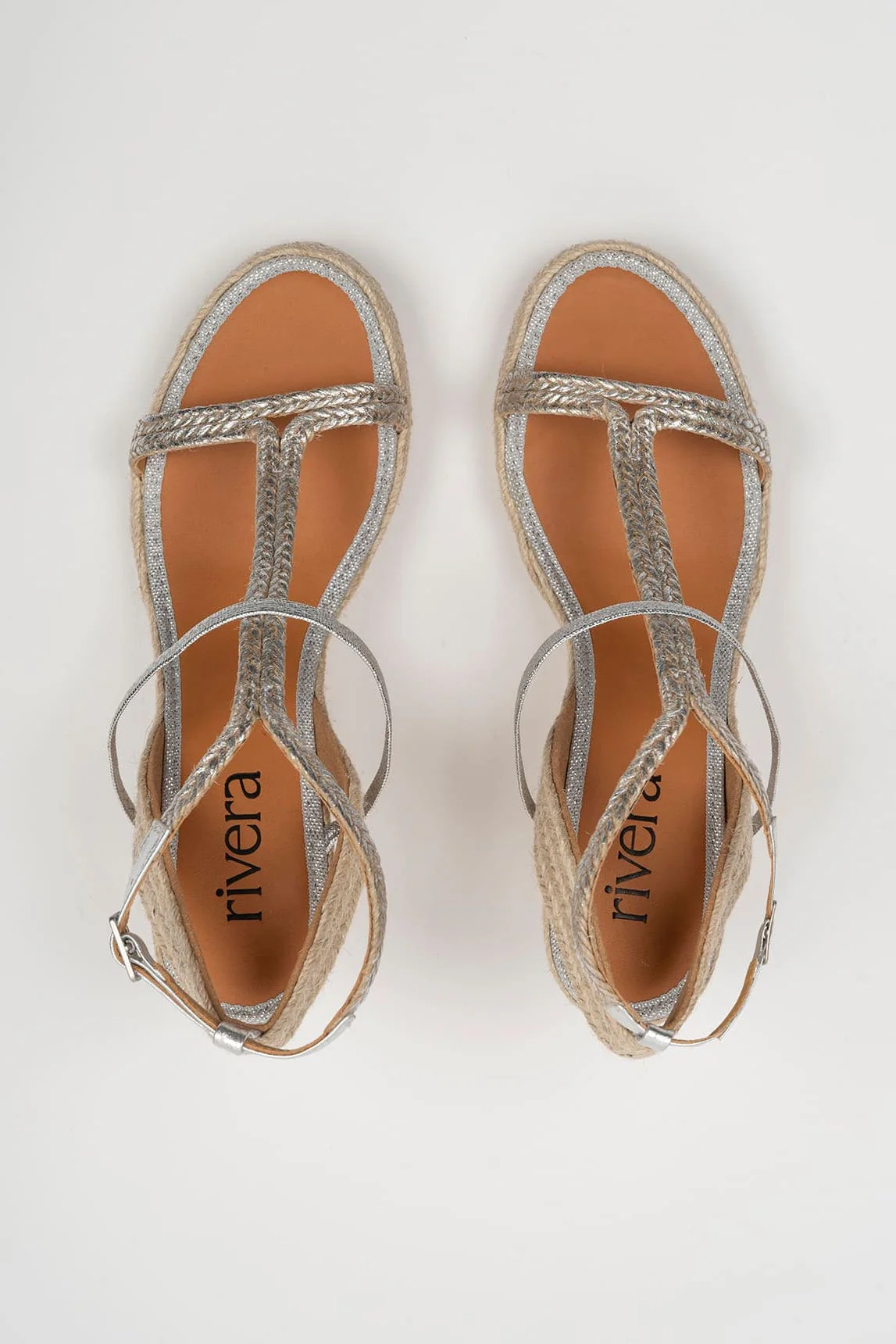 Rivera-spain Sandalia Margaux plateada