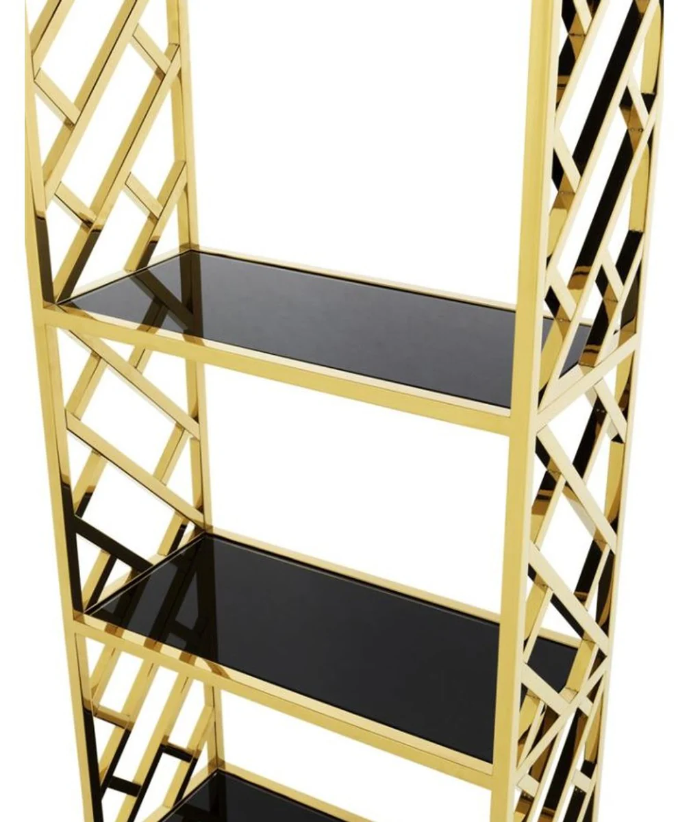 Casa Padrino plataforma diseñador del gabinete de oro 65 x 32 x H. 230 cm - calidad de lujo