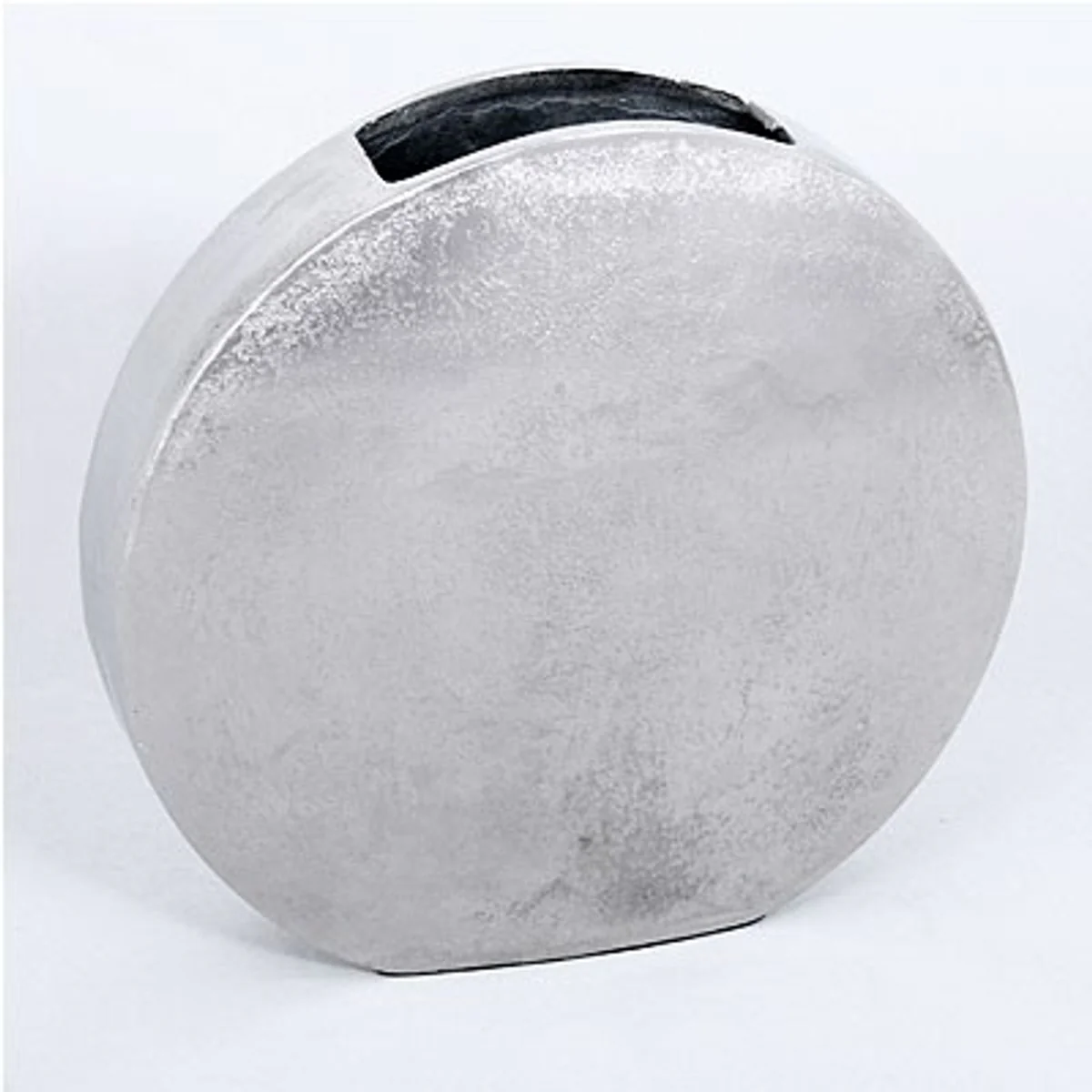 Casa Padrino Designer aluminum flower vase 29 x 7 x H 30 cm - Vintage look