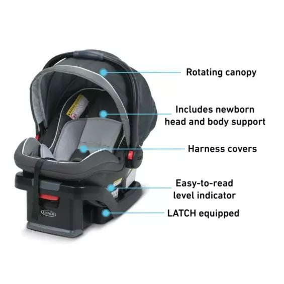 SNUGRIDE SNUGLOCK 35 INFANT CAR SEAT