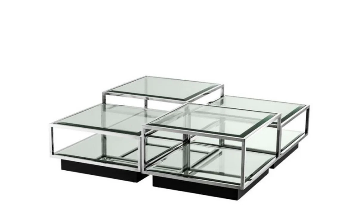 Casa Padrino art deco luxury coffee table set of 4 - Living Room Coffee Table