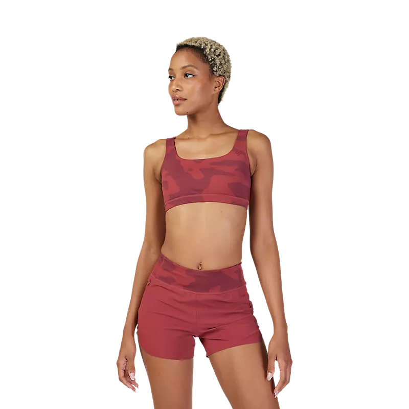 Womens Core Camo Sports Bra