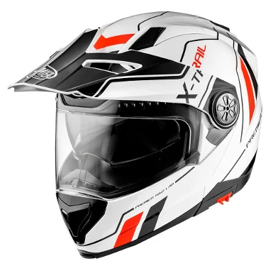 CASCO MODULAR PREMIER XTRAIL EVO XT 2 BLANCO / NEGRO / ROJO