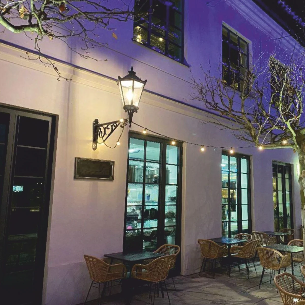 Casa Padrino l¨¢mpara de pared de exteriores barroco negro A. 135,5 cm - Iluminaci¨®n exterior