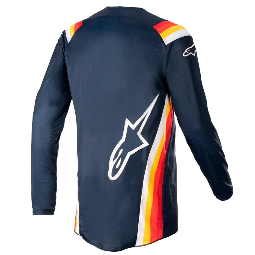 CAMISETA ALPINESTARS FLUID CORSA AZUL MARINO