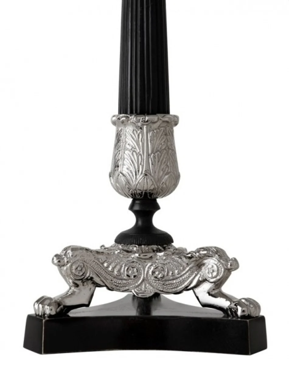 Casa Padrino luxury candle holders Nickel Finish Paris - heavy version - Candlestick