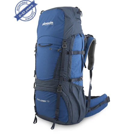 Mochila de trekking Pinguin EXPLORER 75 - azul