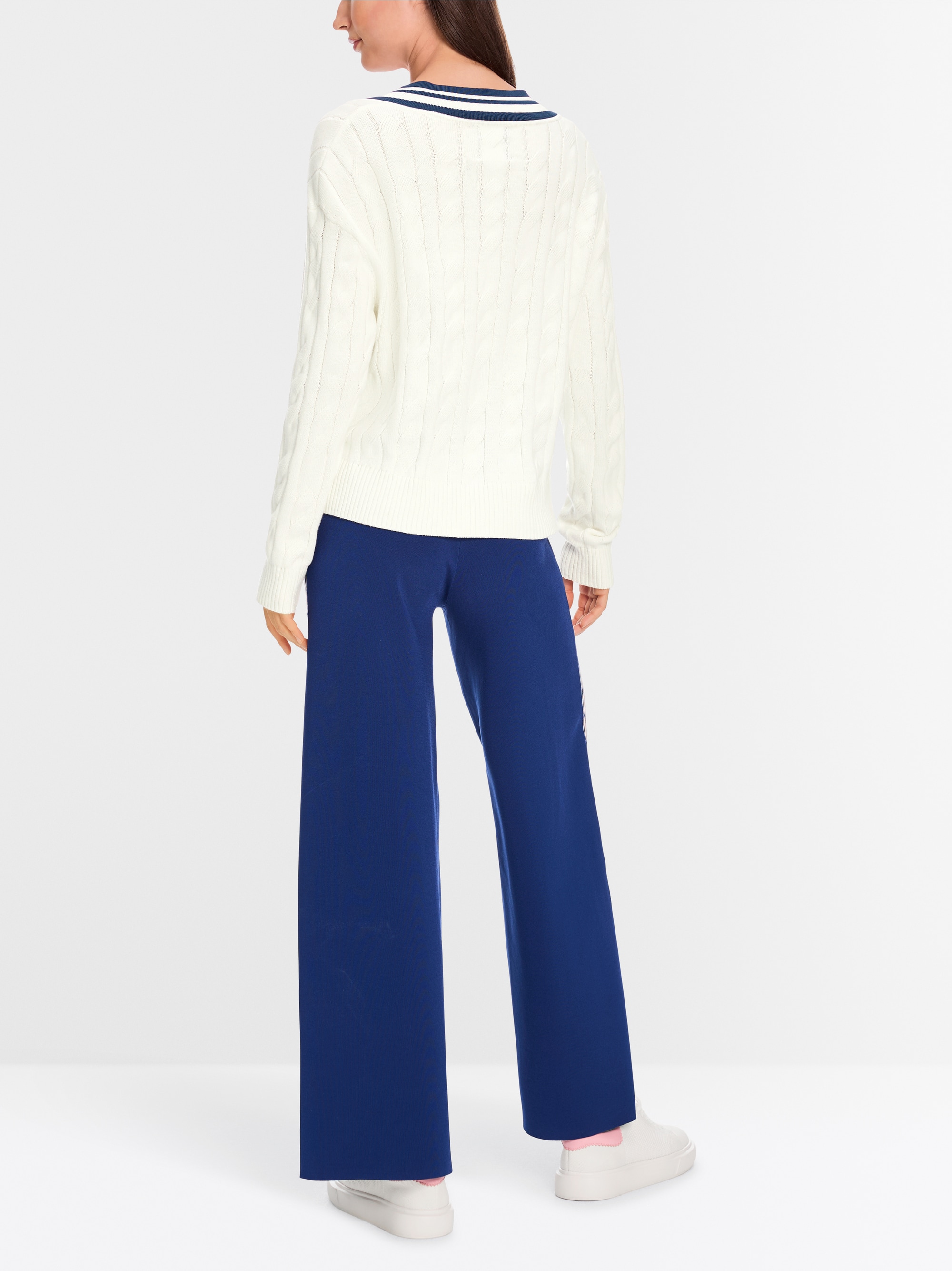 Marc-Cain Jumper with cable pattern