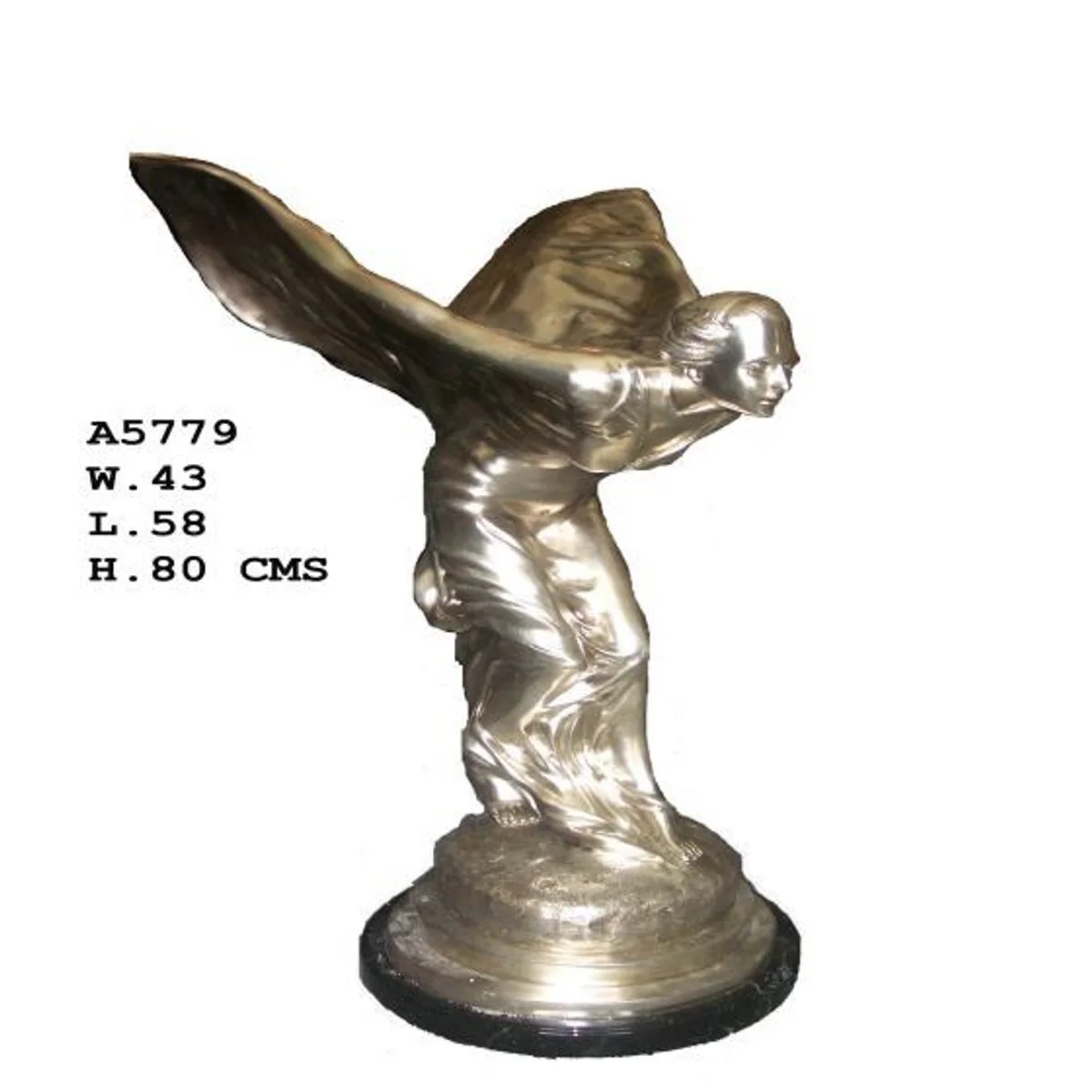 Casa Padrino luxury bronze figure Lady with Wings - bronze sculpture bust - woman with wings