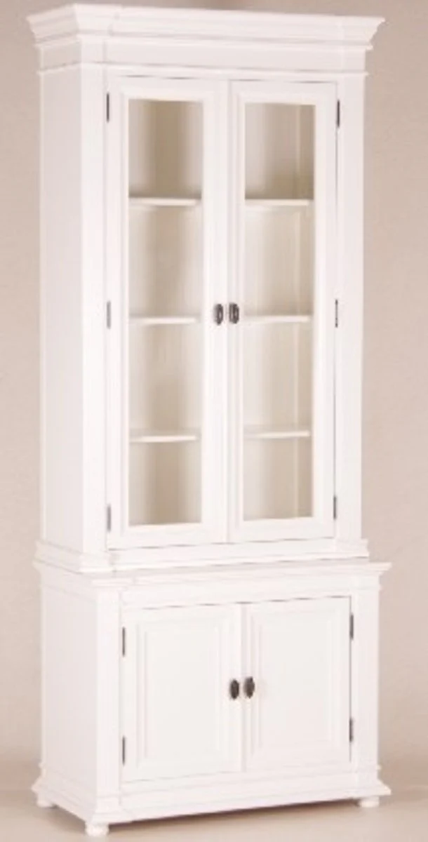 Casa Padrino shabby chic country style buffet cabinet cabinet White B 100 H 242 cm cabinet dining room