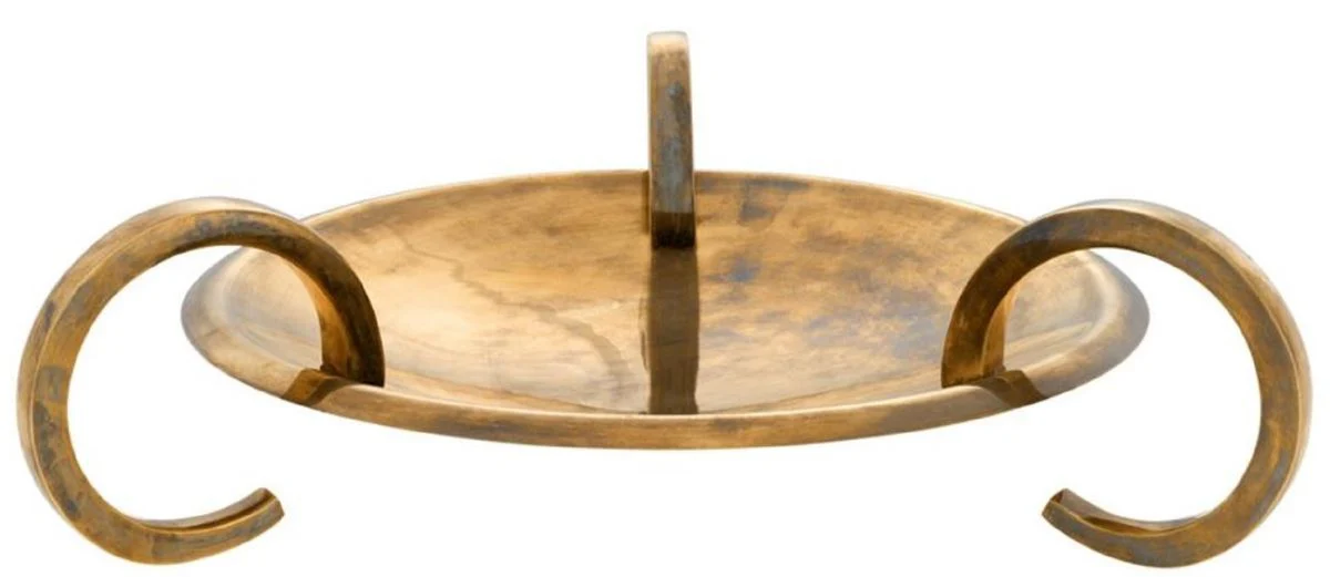 Casa Padrino plato / plato de servir de lujo lat¨®n vintage ? 56 x H. 14,5 cm - Accesorios para Hoteles y Restaurantes