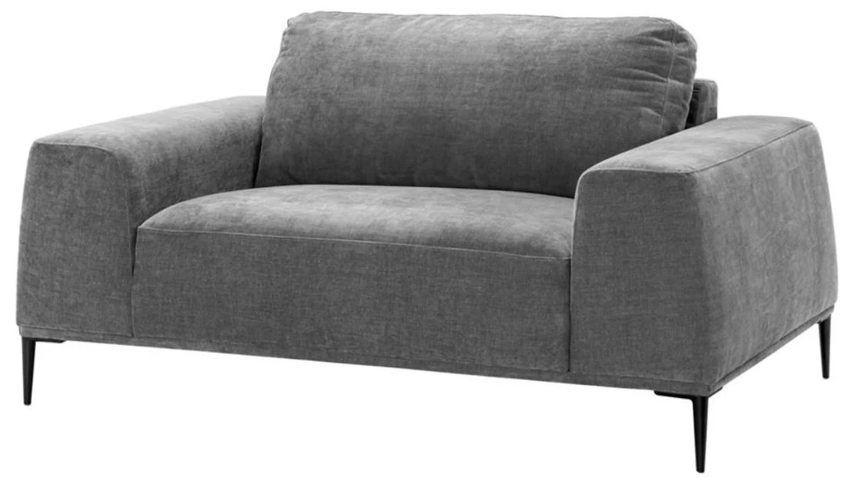 Casa Padrino luxury oversize armchair gray 158 x 93 x H. 80 cm - Hotel Furniture