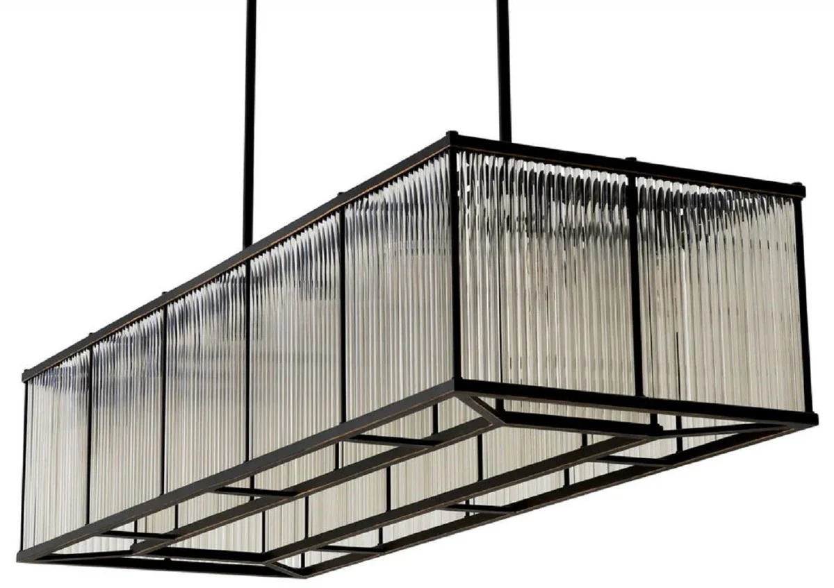 Casa Padrino l¨¢mpara de ara?a de sal¨®n de lujo bronce 140 cm