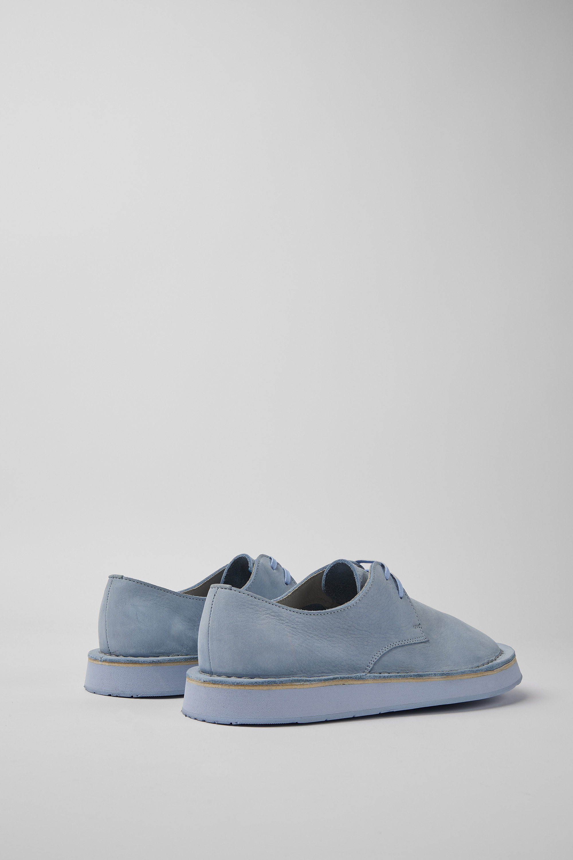 Brothers Polze - Blue leather shoes for women