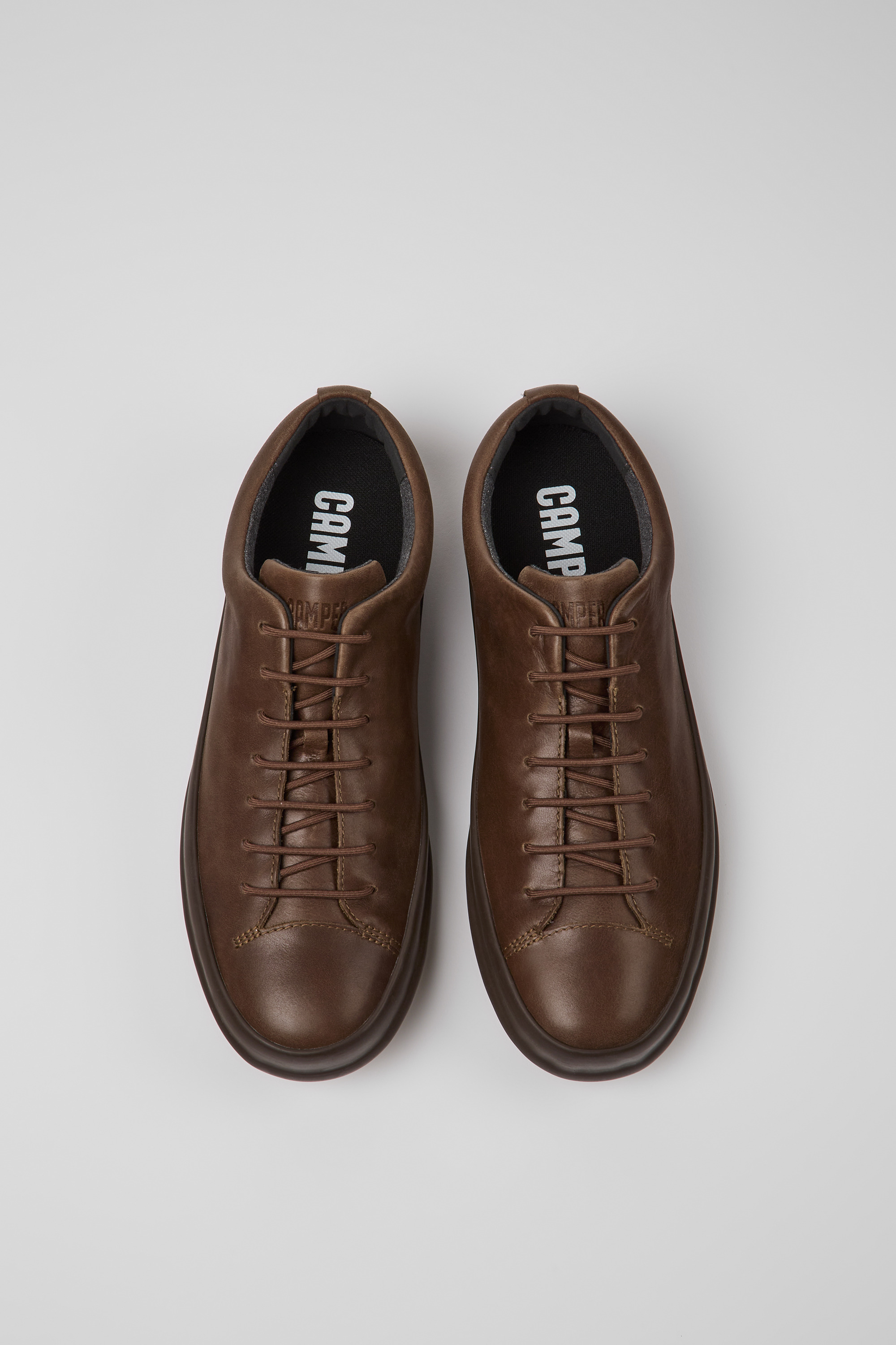 Chasis - Casual brown lace up shoe for men