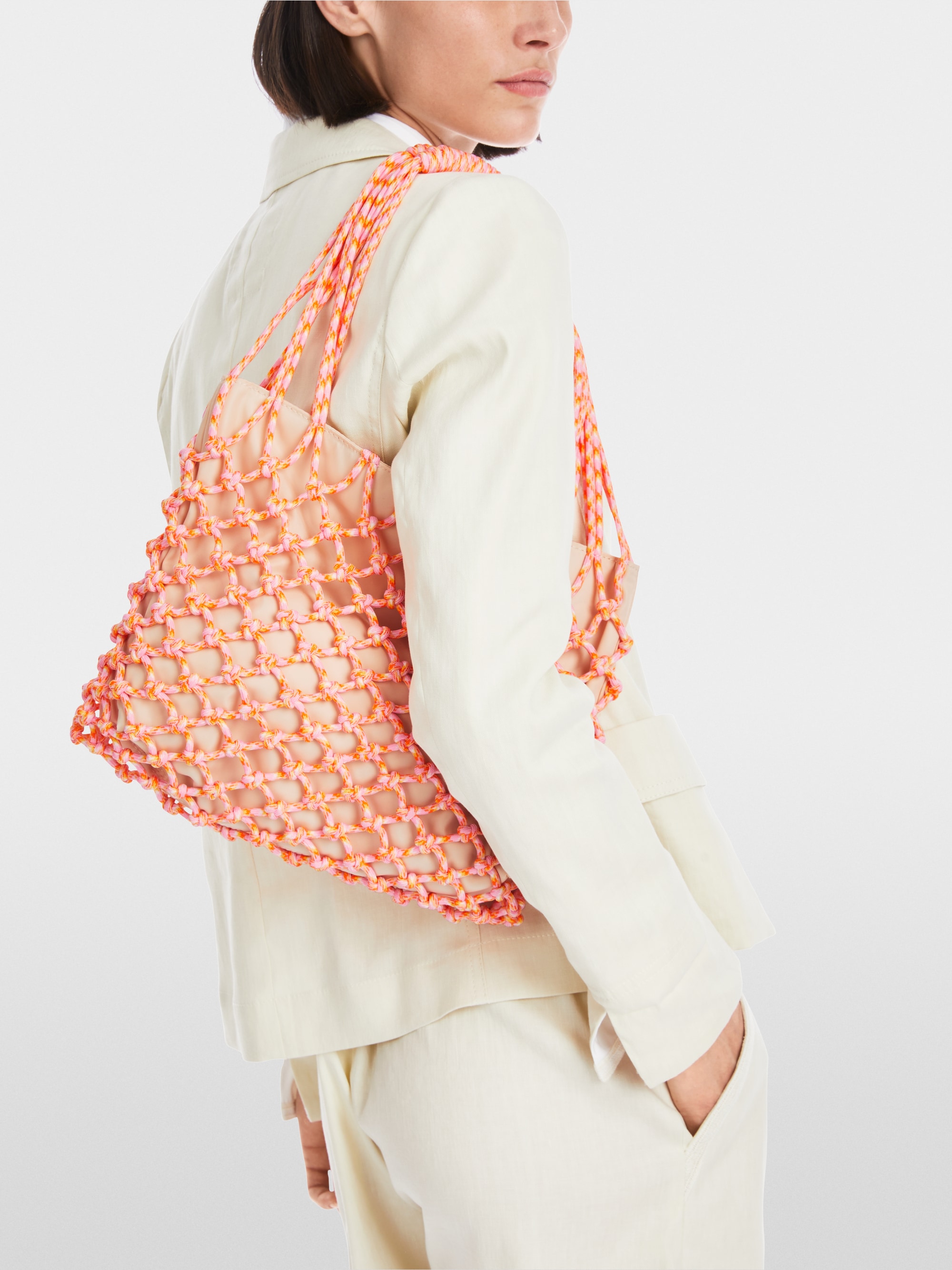 Marc-Cain Satchel bag made of multi-coloured cord