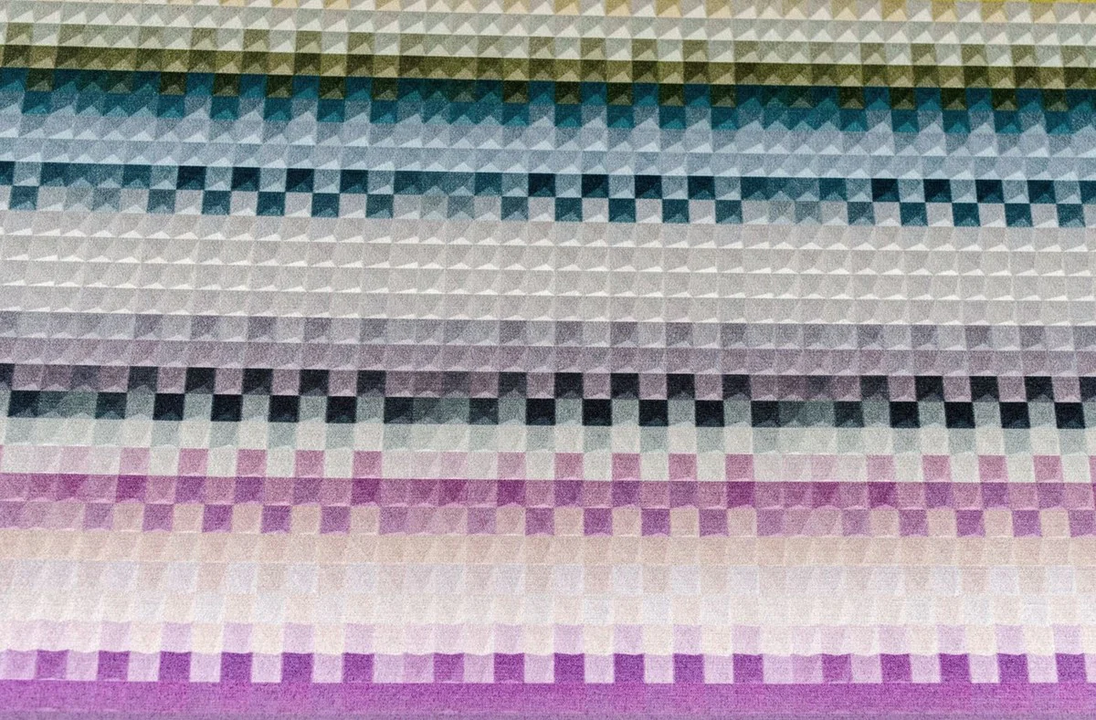 Casa Padrino Luxury Footstool Multicolor 76 x 54 x H. 40 cm - Living Room Furniture