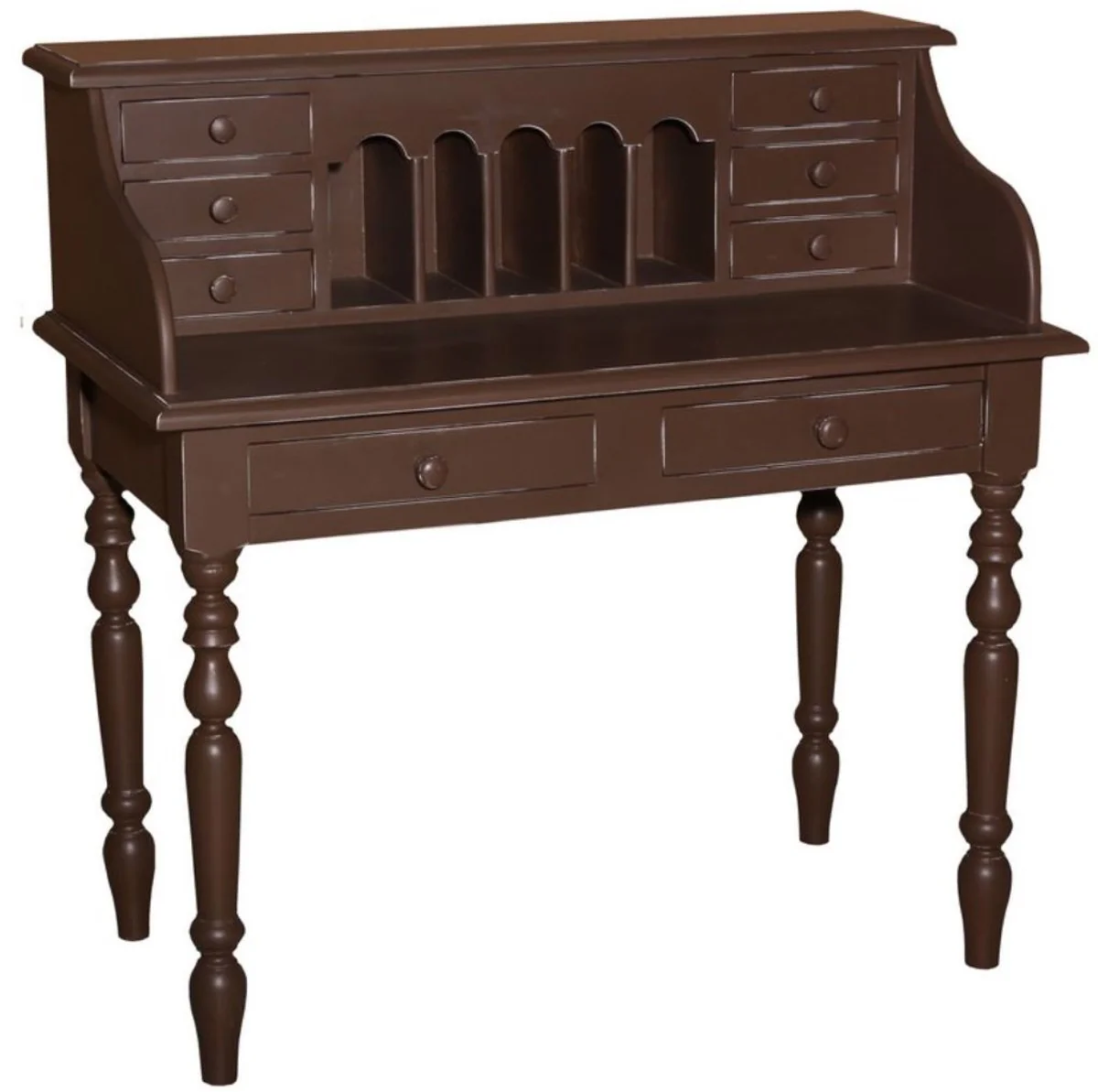 Casa Padrino country house style desk antique style brown 109 x 60 x H. 110 cm - Country House Style Furniture