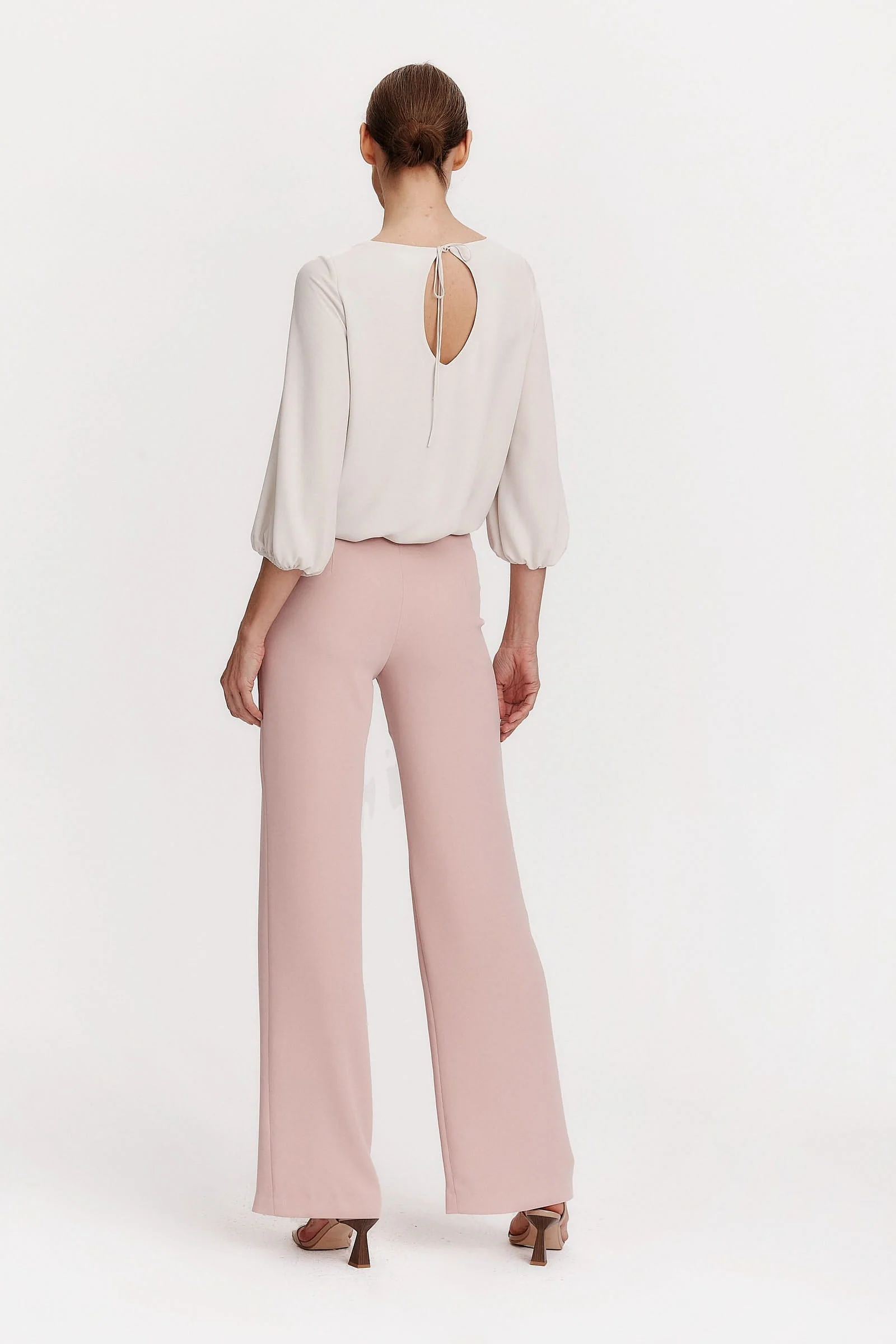 Rivera-spain Pantalón palazzo rosa