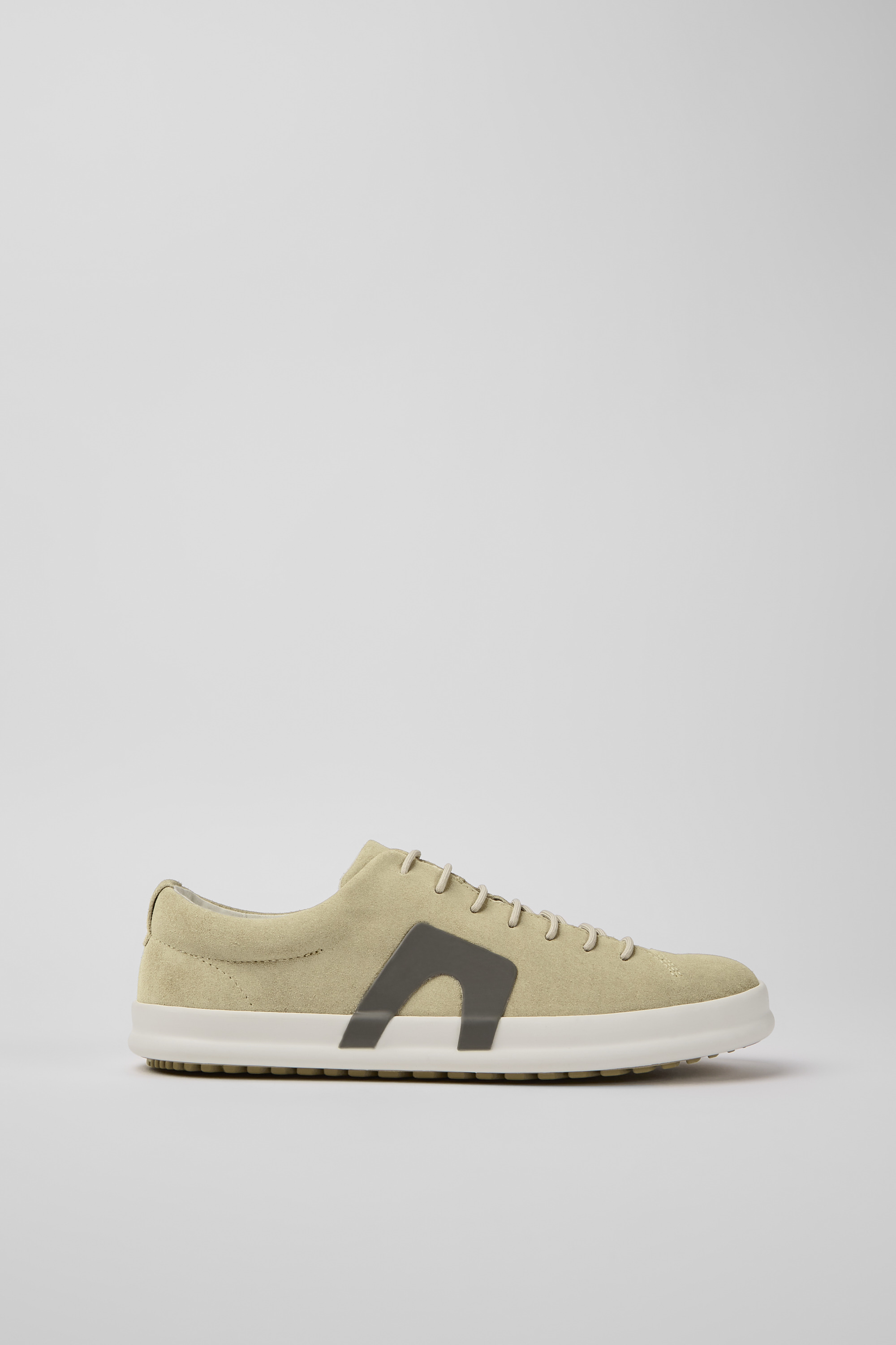 Chasis - Beige nubuck shoes for men
