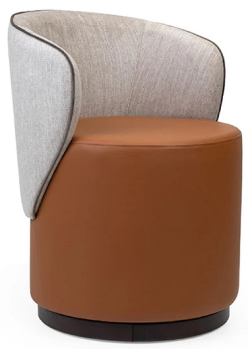 Casa Padrino taburete de lujo marr¨®n / gris A. 78,5 cm - Muebles de lujo de sal¨®n y hotel