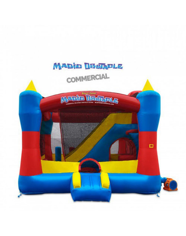 Magic Enclosed Obstacle Bouncer