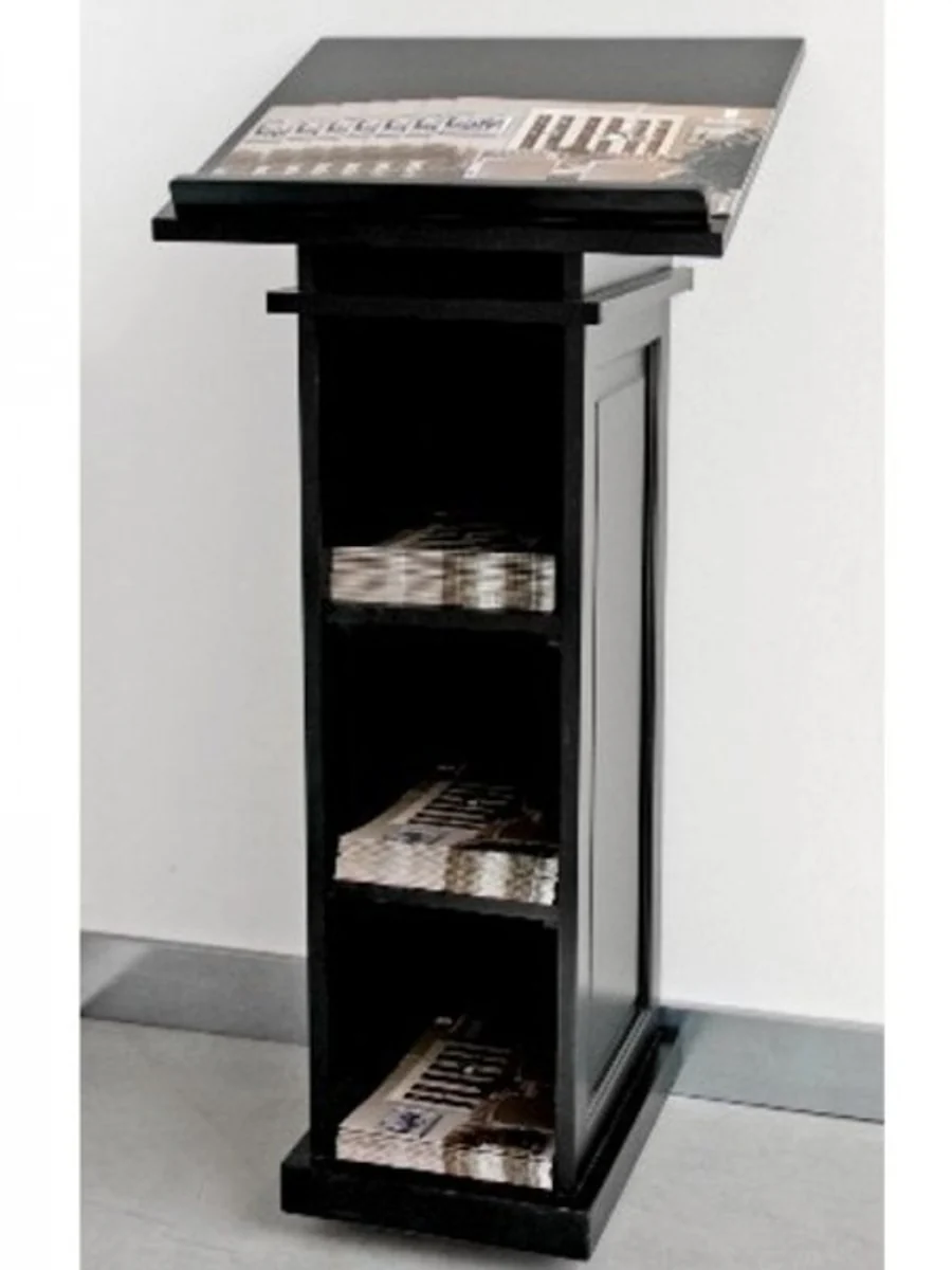 Casa Padrino lectern / standing desk / stand desk black - Hotel, Cafe, Restaurant, shop equipment, shop equipment, exhibition equipment