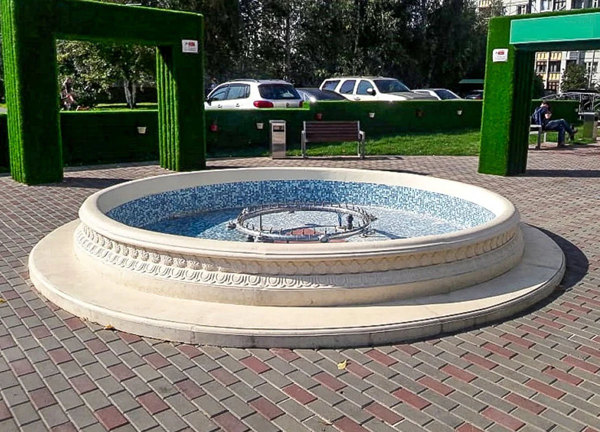 Casa Padrino borde de fuente barroco gris ? 426 cm