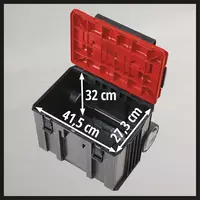 System case E-Case L with wheels