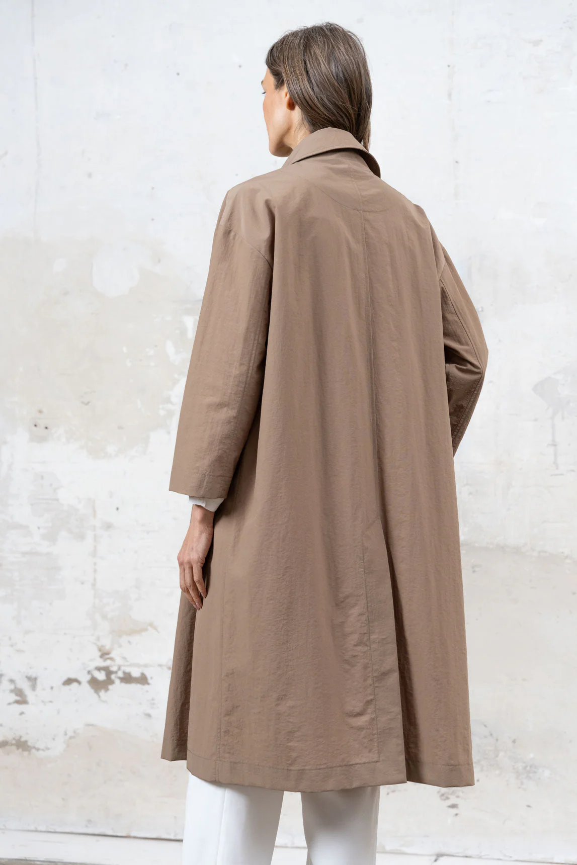 Rivera-spain Gabardina Ivoire camel