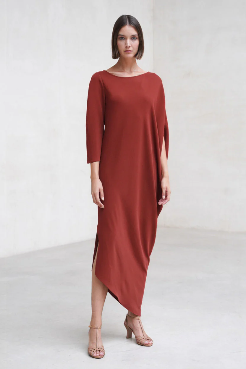 Rivera-spain Vestido Amanda cereza