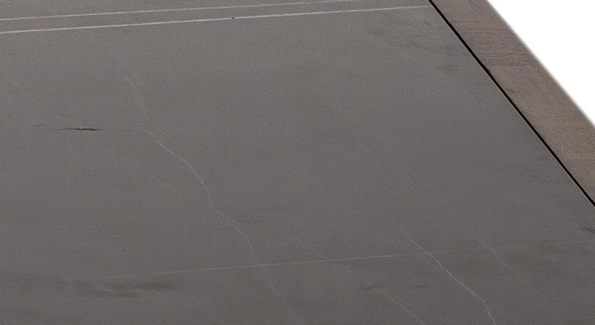 Casa Padrino mesa de centro de lujo marr¨®n / negro 100 x 100 x A. 35 cm - Mesa de sal¨®n moderna cuadrada de madera maciza con encimera de m¨¢rmol - Muebles de Sala