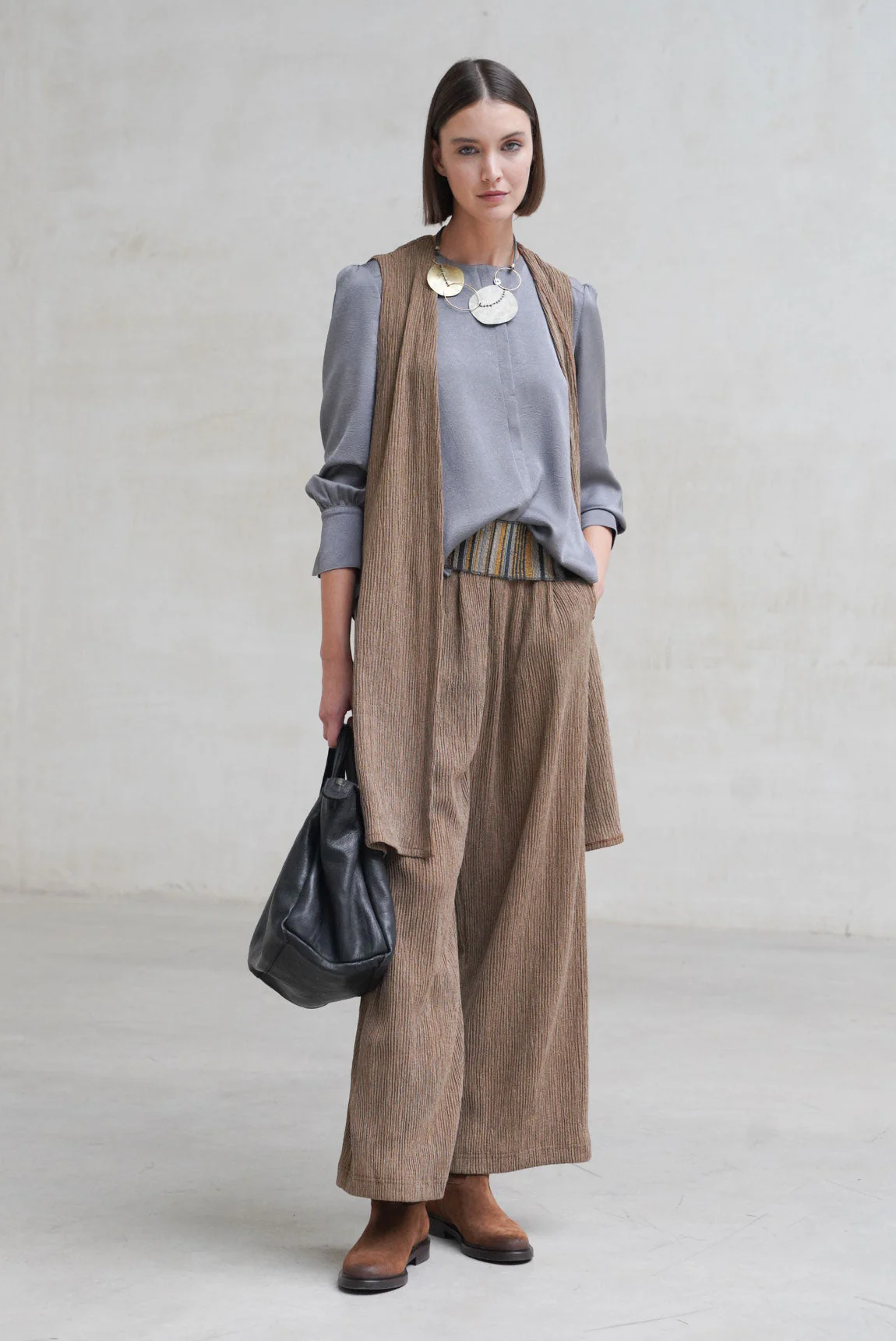 Rivera-spain Chaleco Siena camel