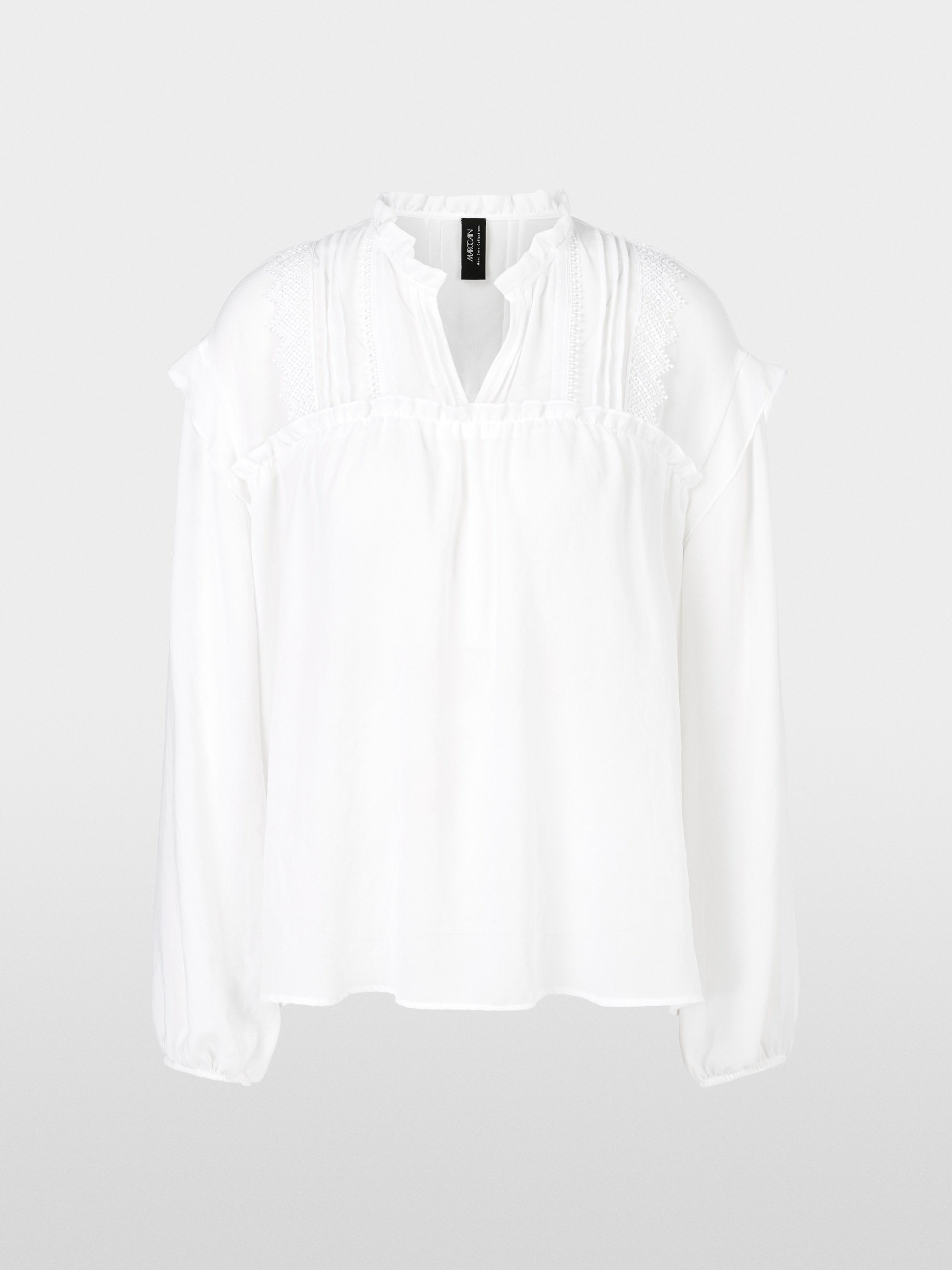 Marc-Cain Rethink Together blouse with lace