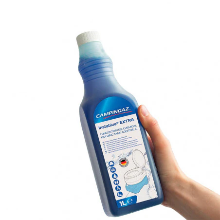Pack 4 Campingaz INSTABLUE EXTRA 1L - Botellas líquido para inodoro químico WC