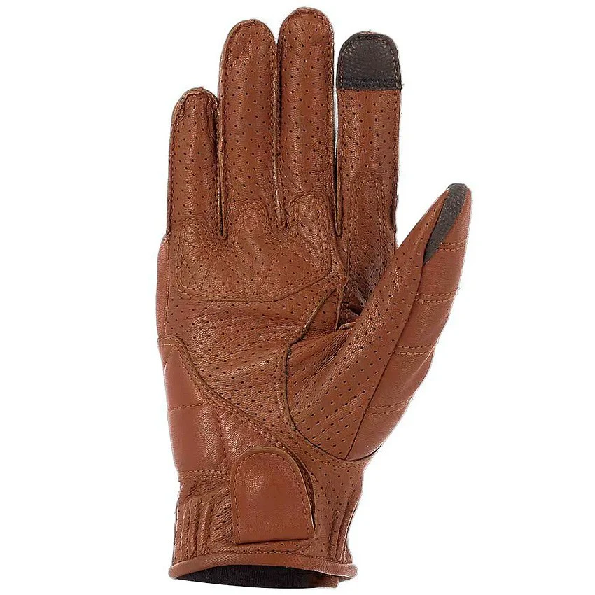 GUANTES VERANO OVERLAP FLAT TRACK MARRON