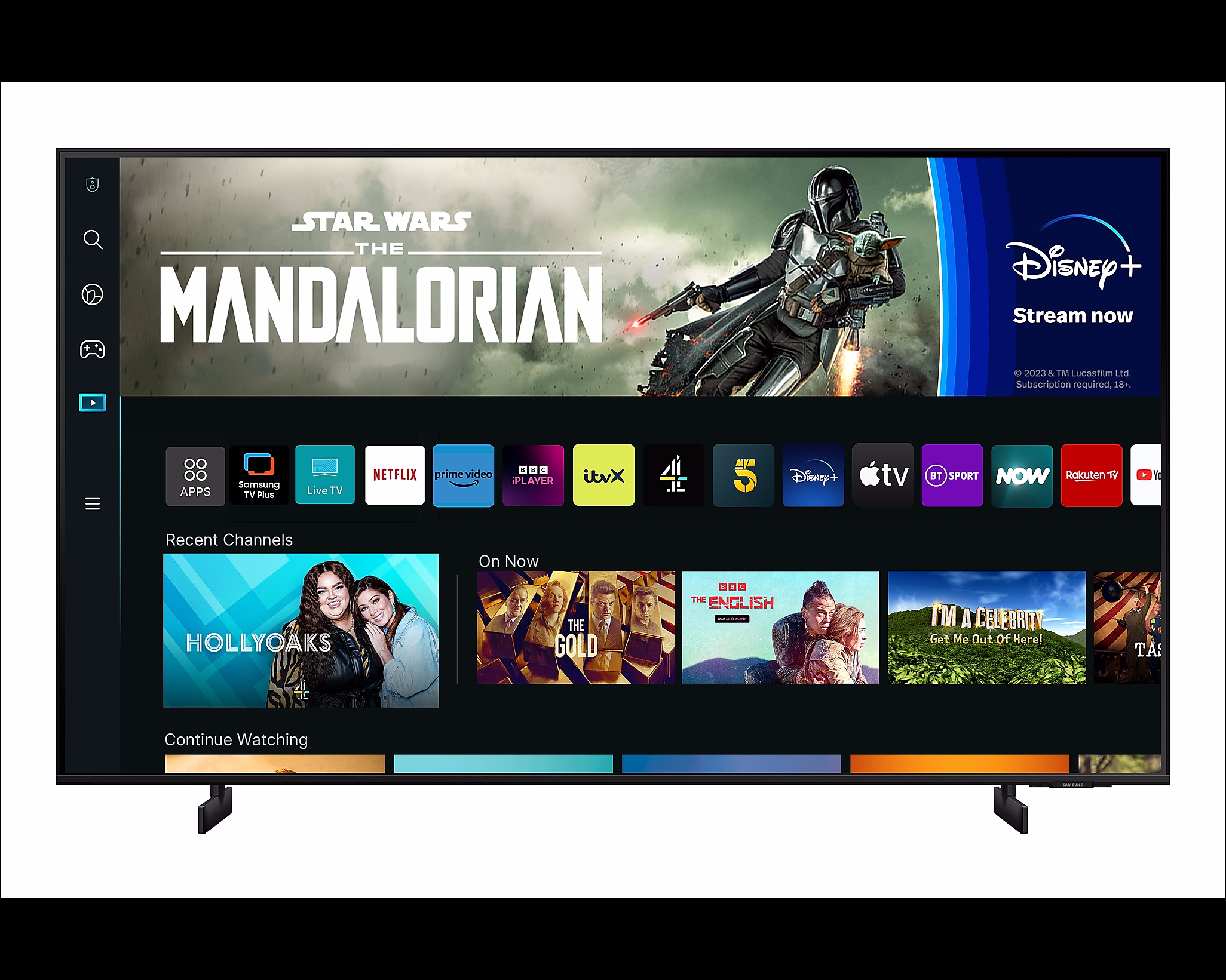 Samsung - 65”/75” Class CU7000 Crystal UHD 4K UHD Smart Tizen TV