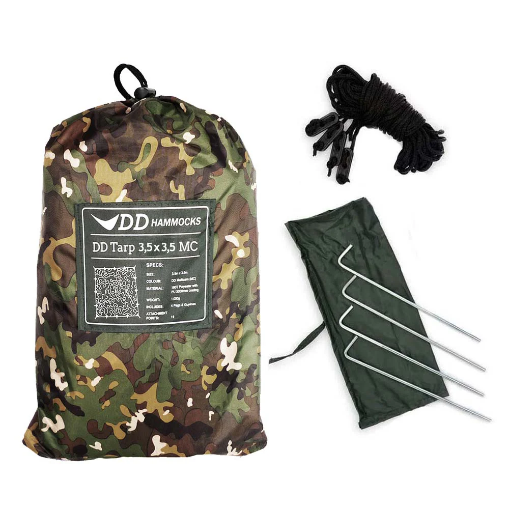 DD Hammocks Tarp 3,5x3,5 MC multicamu - Toldo Bushcraft