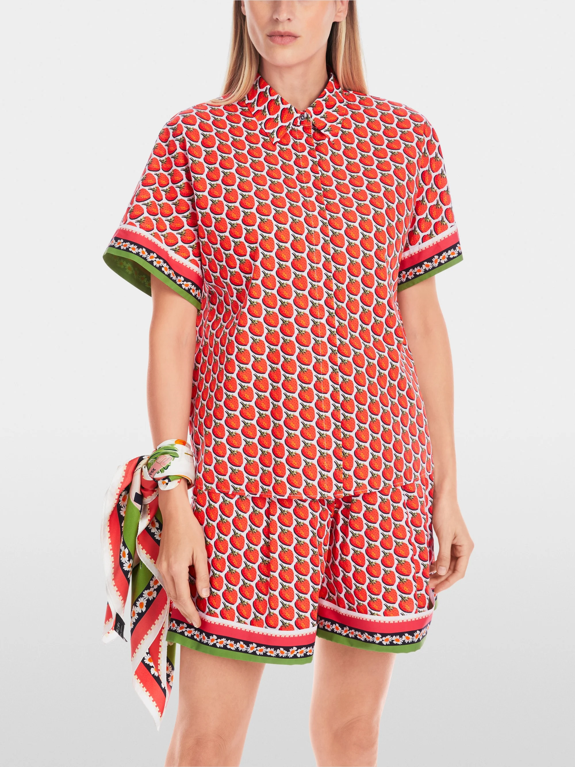 Marc-Cain Patterned Rethink Together shirt blouse