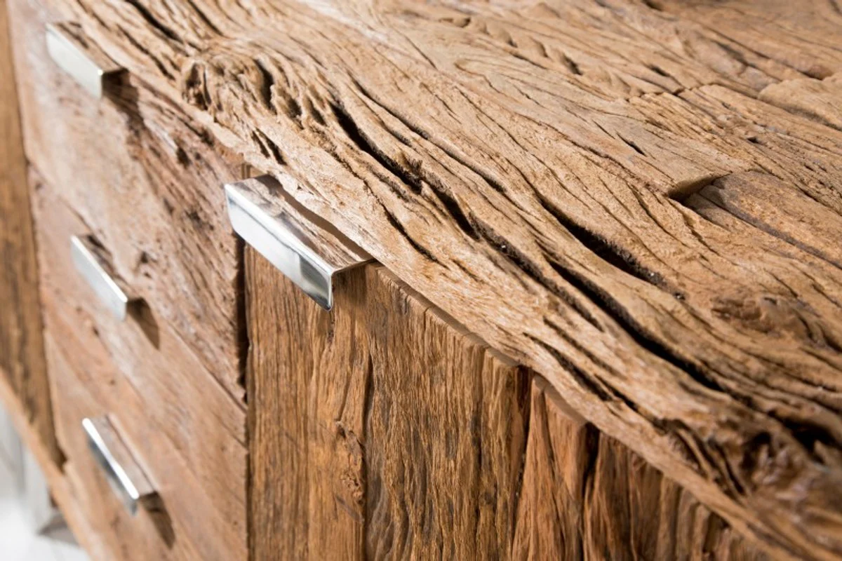 Aparador de lujo Casa Padrino W.160 x H.75 x T.40 - Mueble de televisión - cómoda - Hecho a mano de madera maciza!