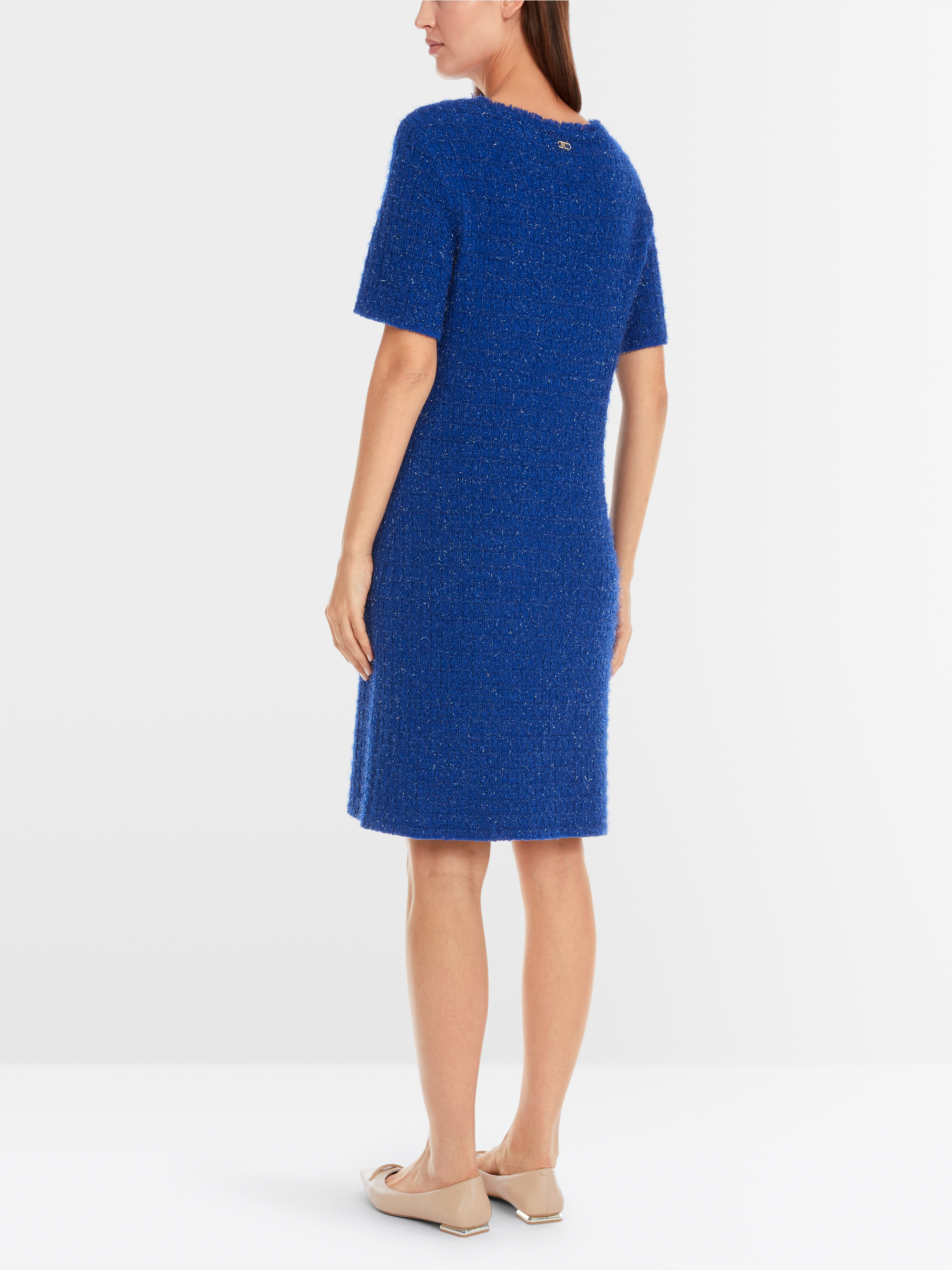Marc-Cain Short sleeve dress: Knitted in Germany